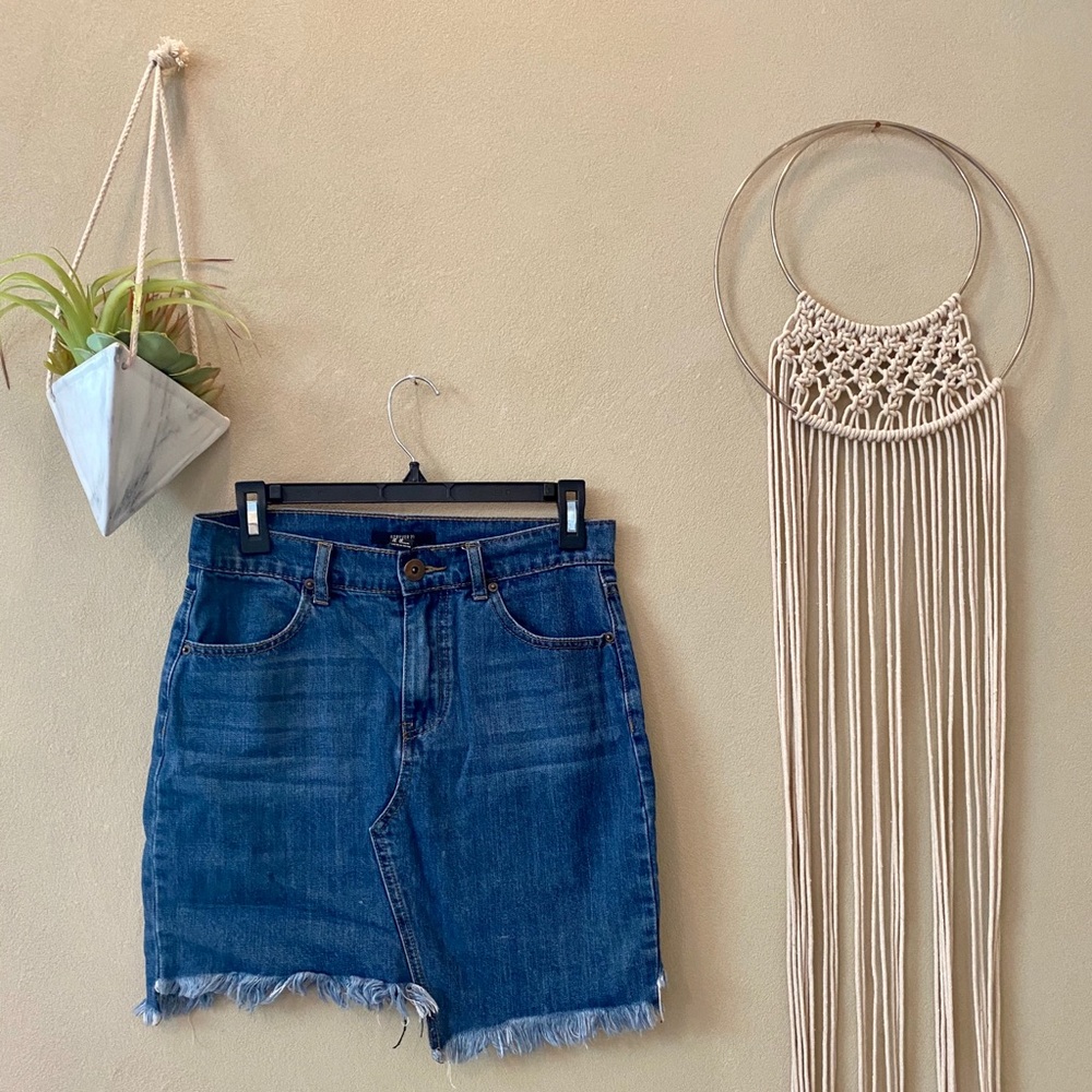 Jean skirt!